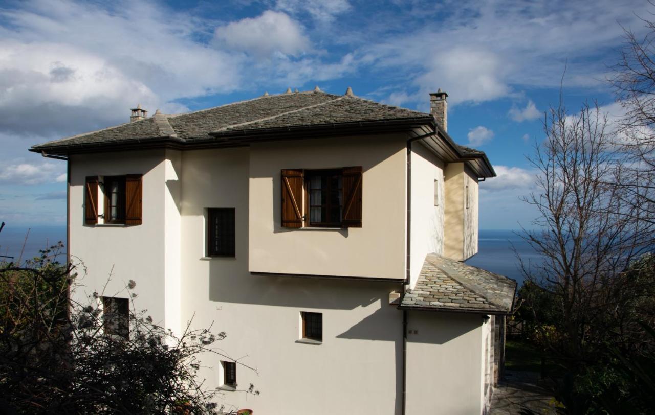 Θαλλώ Luxurious Villa Tsagkarada Exterior foto