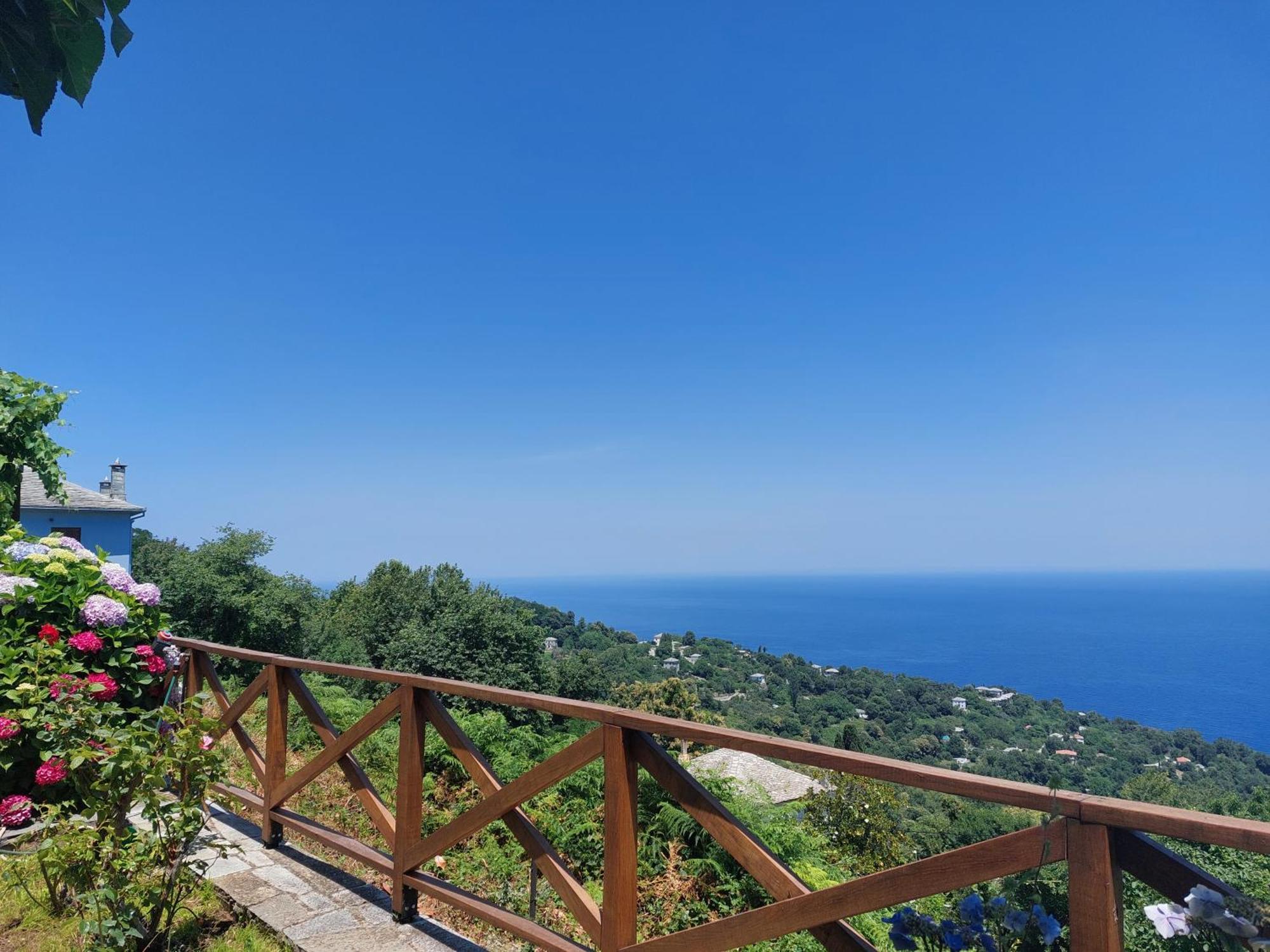 Θαλλώ Luxurious Villa Tsagkarada Habitación foto