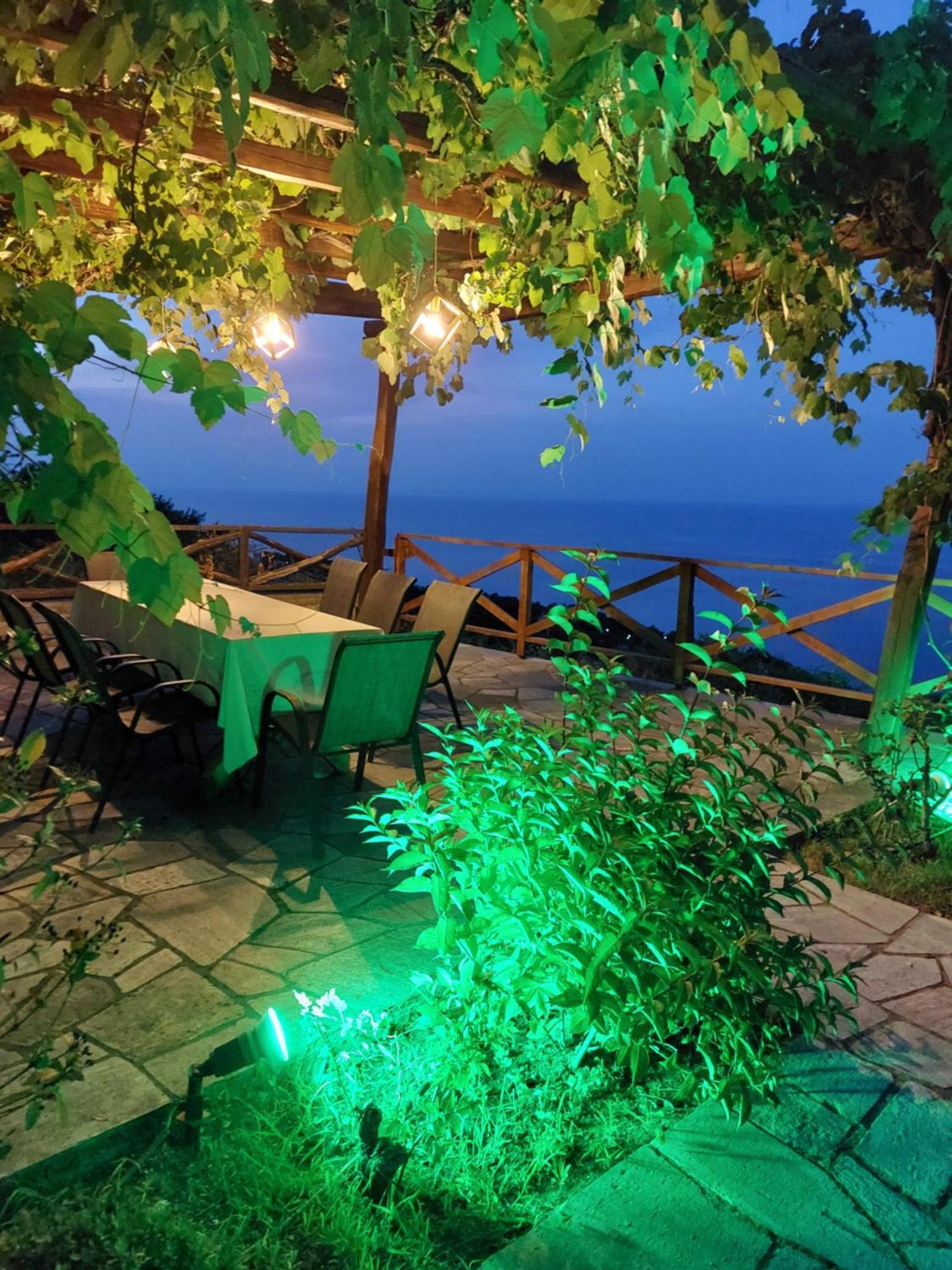 Θαλλώ Luxurious Villa Tsagkarada Exterior foto
